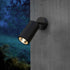 Adjustable Single Spotlight Outdoor Wall Light IP65 Porch Hallway GU10 lamp base