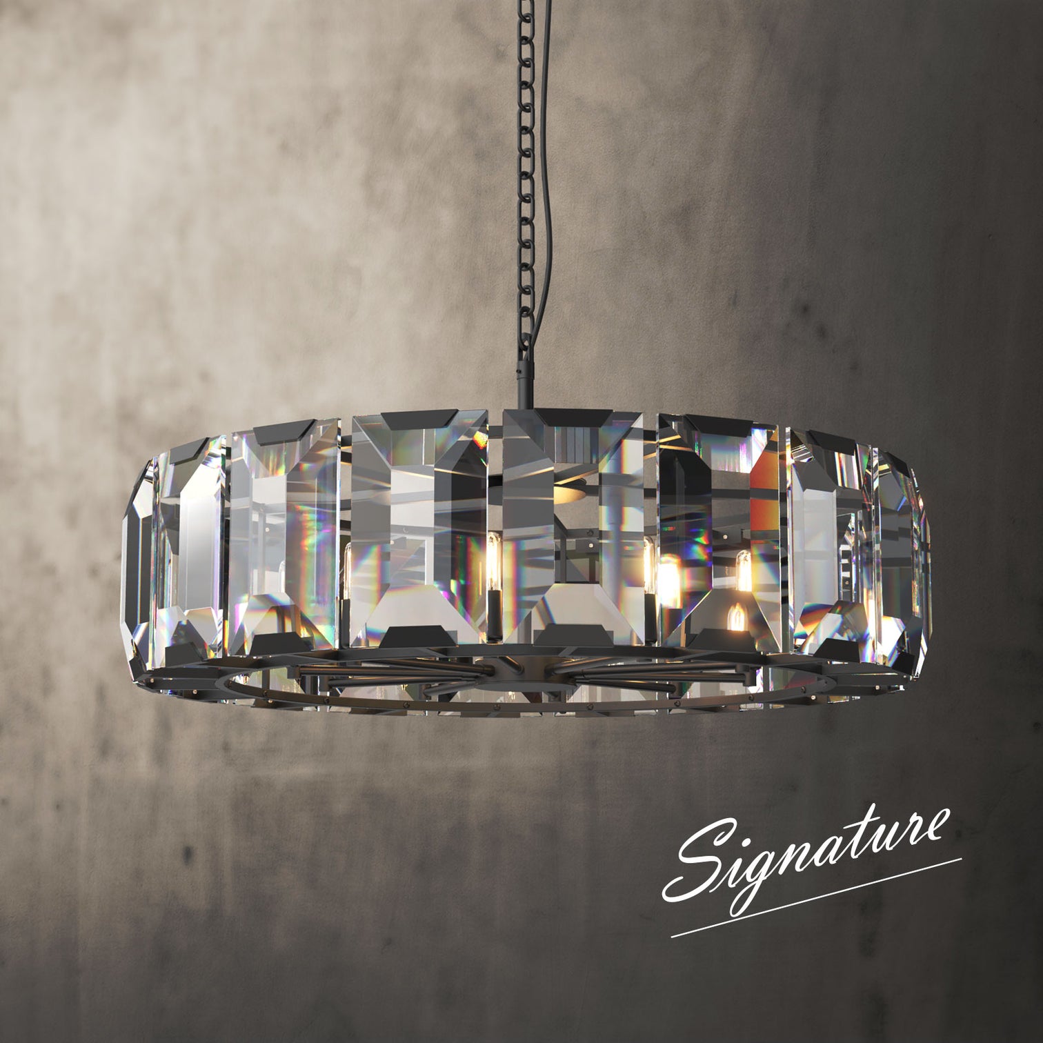 ALLYSON 800mm Contemporary K9 Crystal Chandelier 10*E14 - 7Pandas Australia