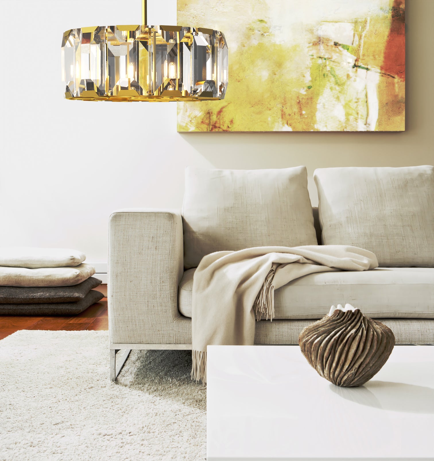 ALLYSON 800mm Contemporary K9 Crystal Chandelier 10*E14 - 7Pandas Australia