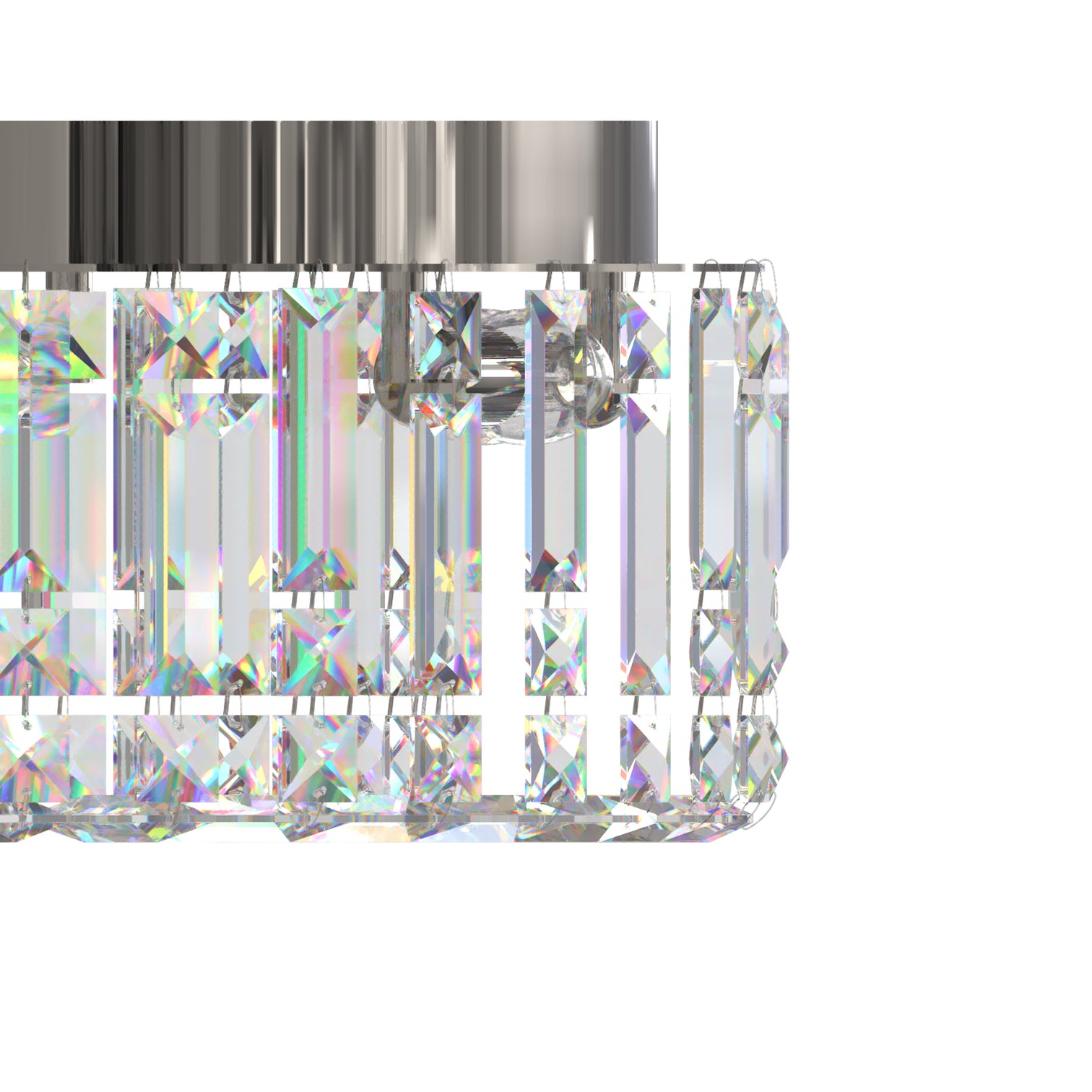 MANCHA Modern Flush Mount Round K9 Crystal Chandeliers E14 Lamp base - 7Pandas Australia