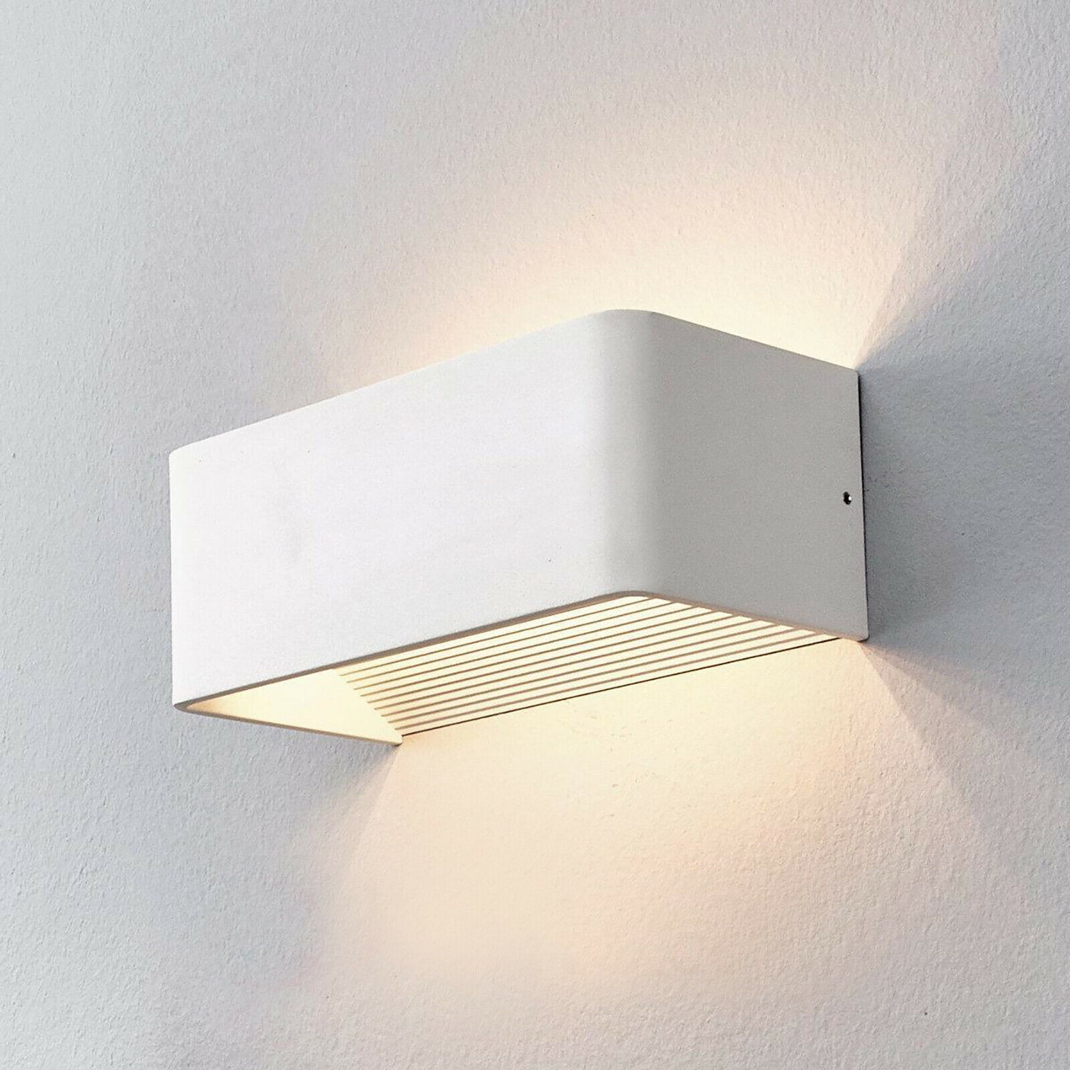 CUBIC200 LED 6W 3000K Warmwhite Aluminium Modern Design Wall Light IP44 - 7Pandas Australia