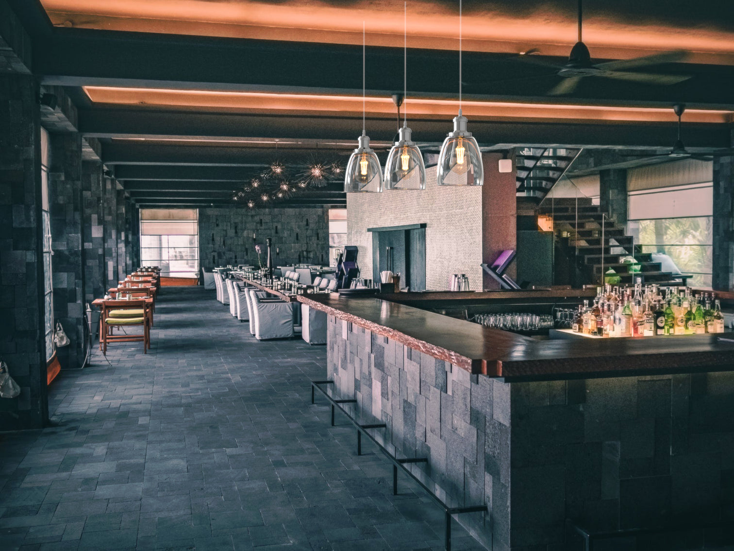 WINER Modern Glass Pendant Light Kitchen Island Dining Room E27 3PACK - 7Pandas Australia