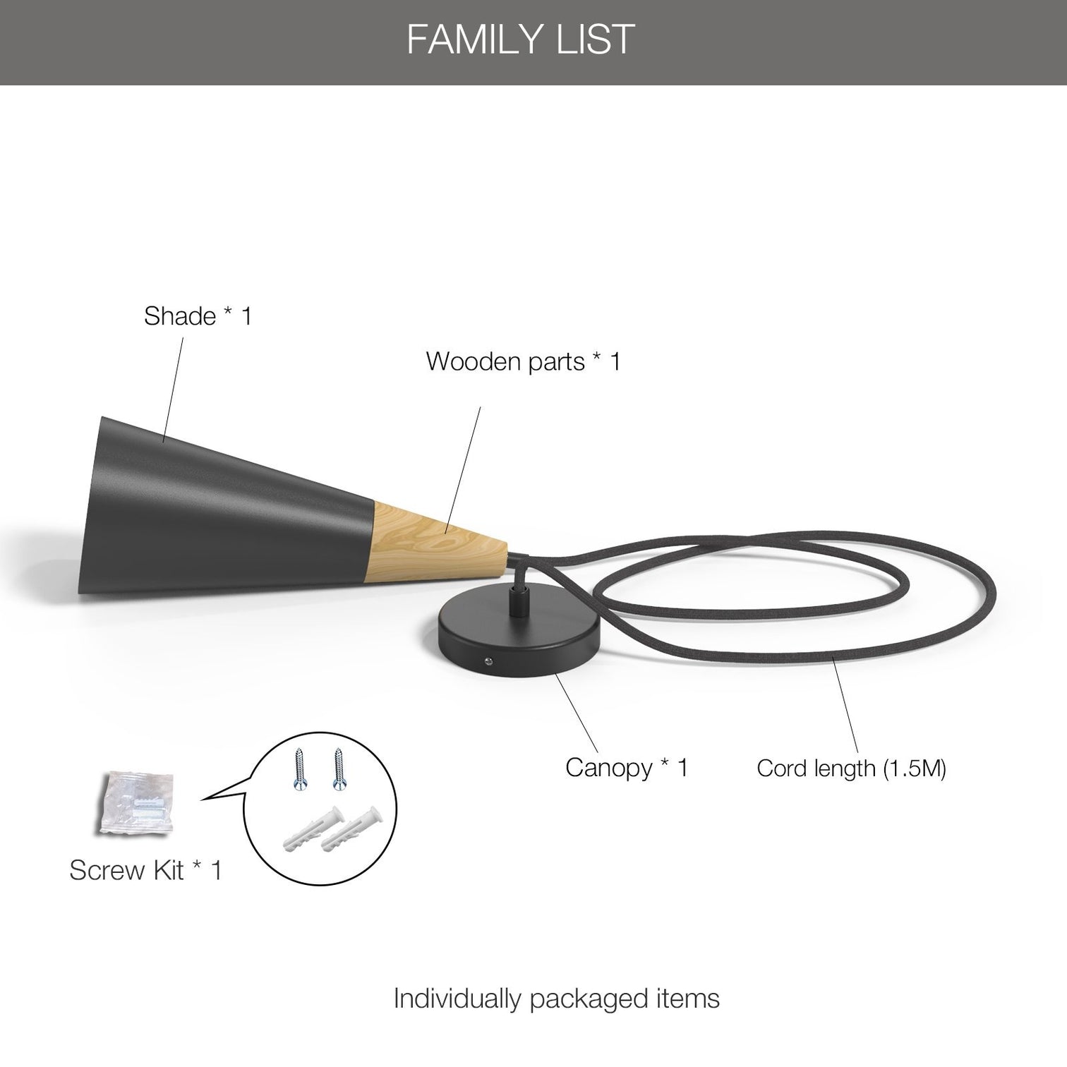 NICO Nordic Style Modern Pendant Light Dining Table Kitchen E27 - 7Pandas Australia