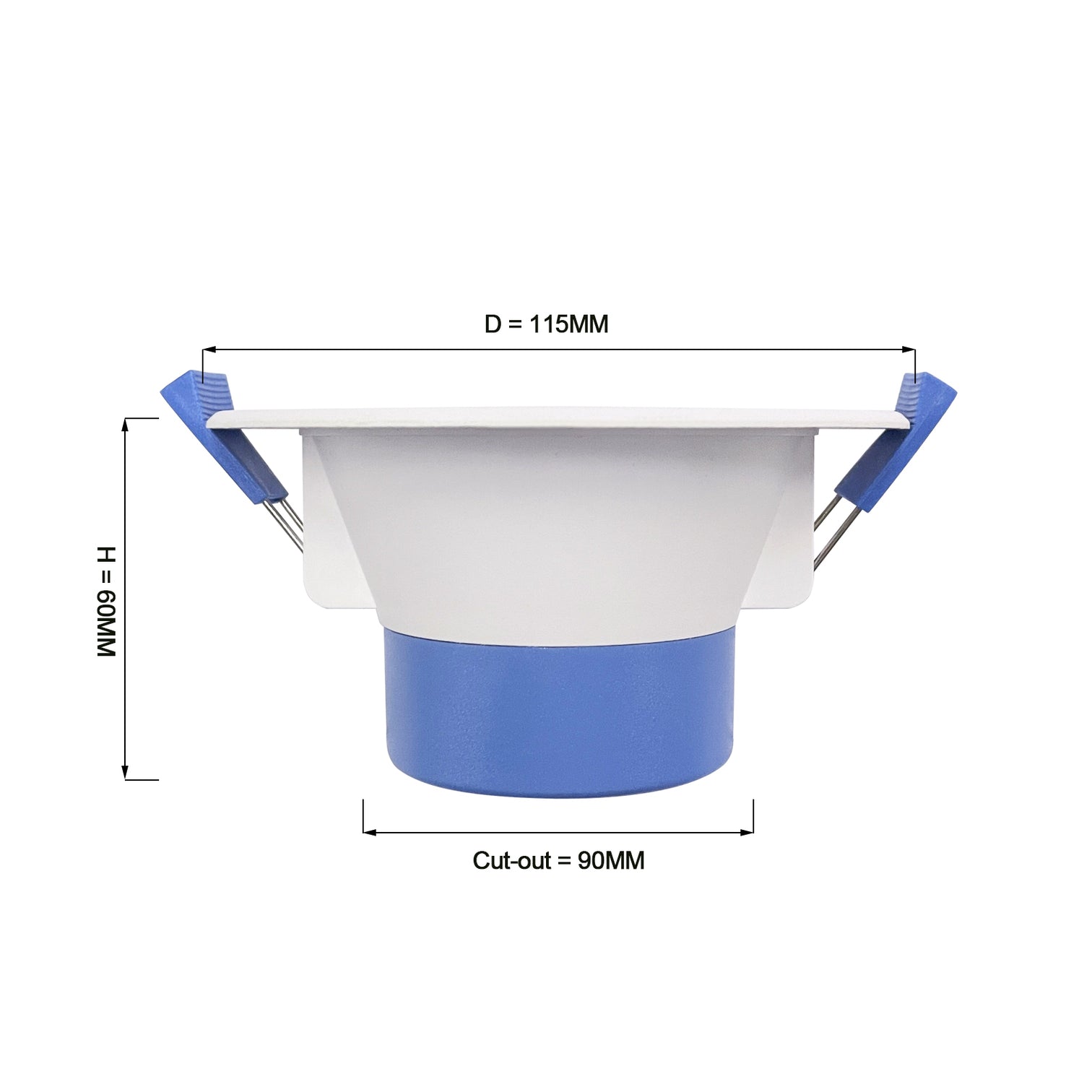 LED Recessed Downlight 10W TRI-Color Dimmable 900lm Daylight CCT 90mm SAA Approval with 3 years Warranty - 7Pandas Australia
