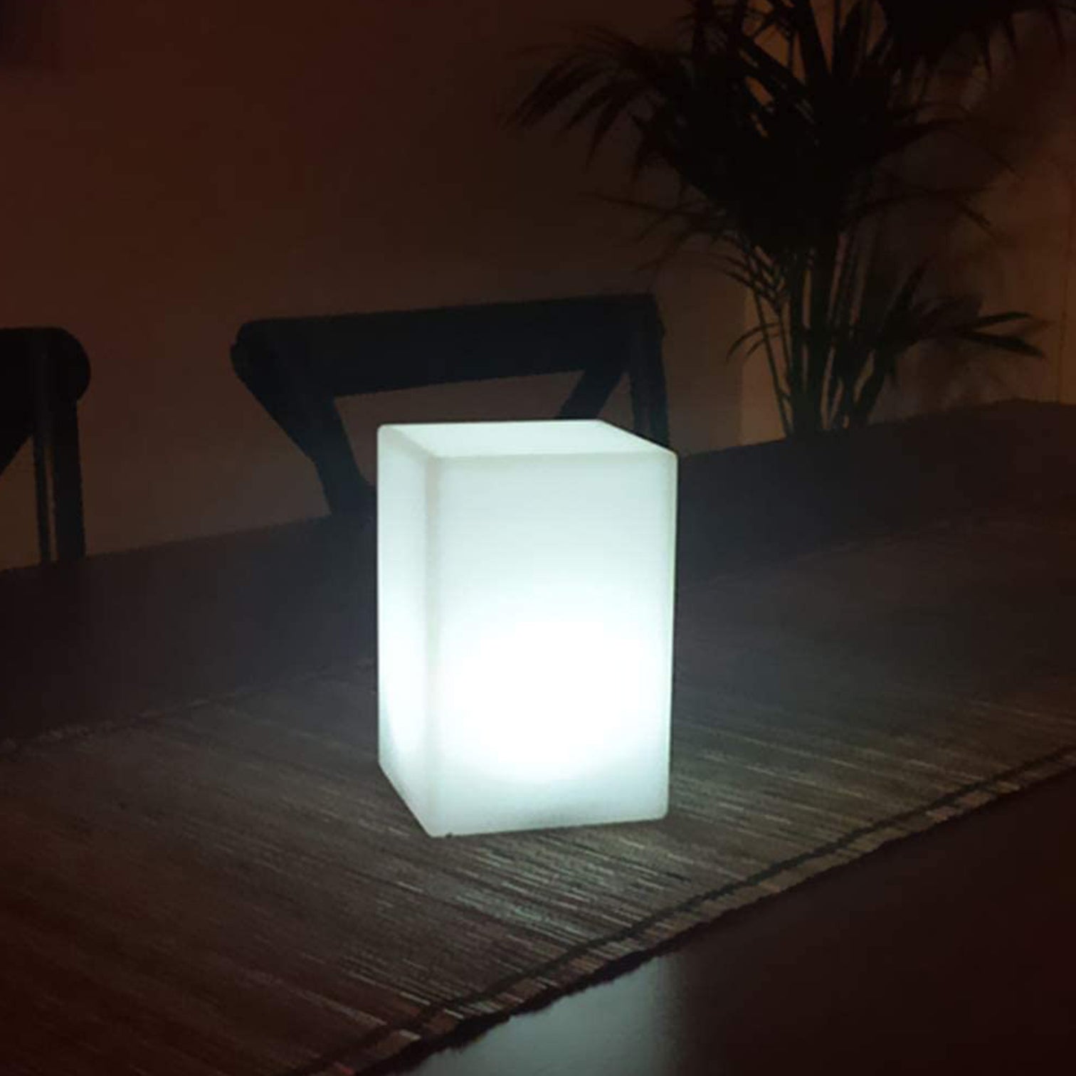 CUBOID IP65 Outdoor RGB LED Party Light  AC Charging with Remote Control - 7Pandas Australia
