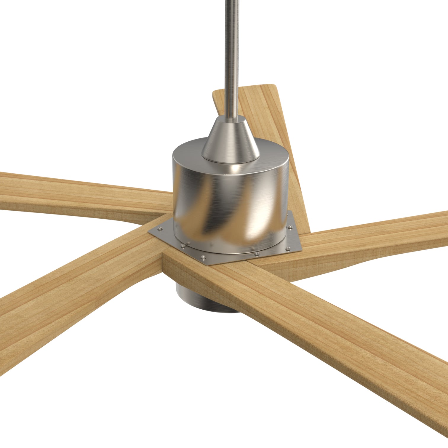 Irvine 64" 5 Blades Solid Wood with Remote Control and LED Light Kit Tri-Color - 7Pandas Australia