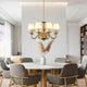 Castilla 8-Light Contemporary French Country Solid Copper Chandelier 8*E14 - 7Pandas Australia