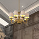 Castilla 8-Light Contemporary French Country Solid Copper Chandelier 8*E14 - 7Pandas Australia