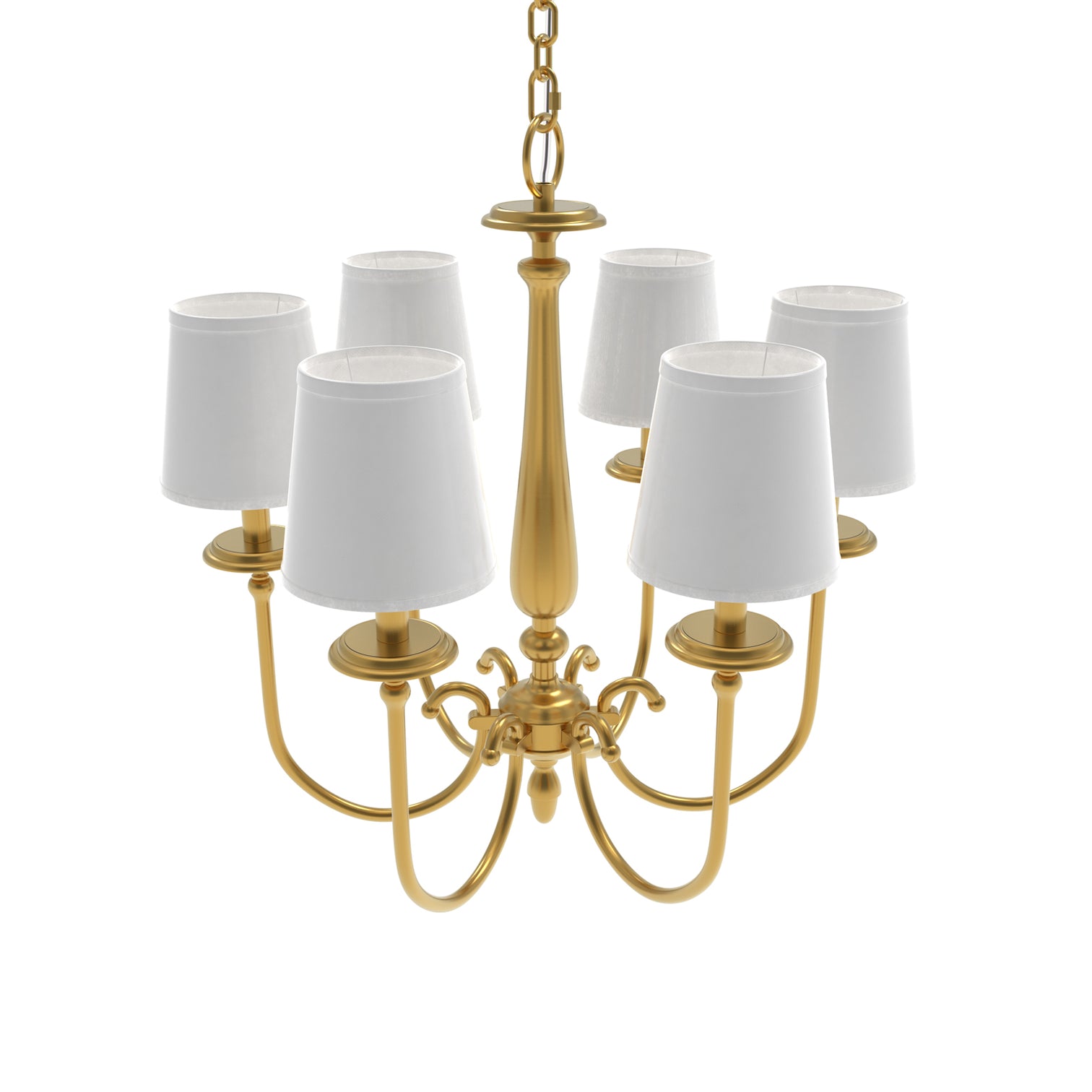 Castilla 6-Light Contemporary French Country Solid Copper Chandelier 6*E14 - 7Pandas Australia