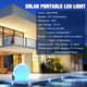 Large Fullmoon Solar Ball RGB color with Solar Panel & remote Control - 7Pandas Australia