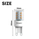 LED G9 Bulb Capsule Shape Non-Dimmable 3W Warmwhite - 7Pandas Australia