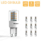 LED G9 Bulb Capsule Shape Non-Dimmable 3W Warmwhite - 7Pandas Australia