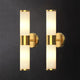 VASCO Interior Marble Modern Style Up Down Wall Light 2*E14 Aged Brass - 7Pandas Australia