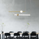 AFFINITY LED Contemporary Nordic Style Pendant Light Ceiling Type 60W 3000K Aged Brass - 7Pandas Australia