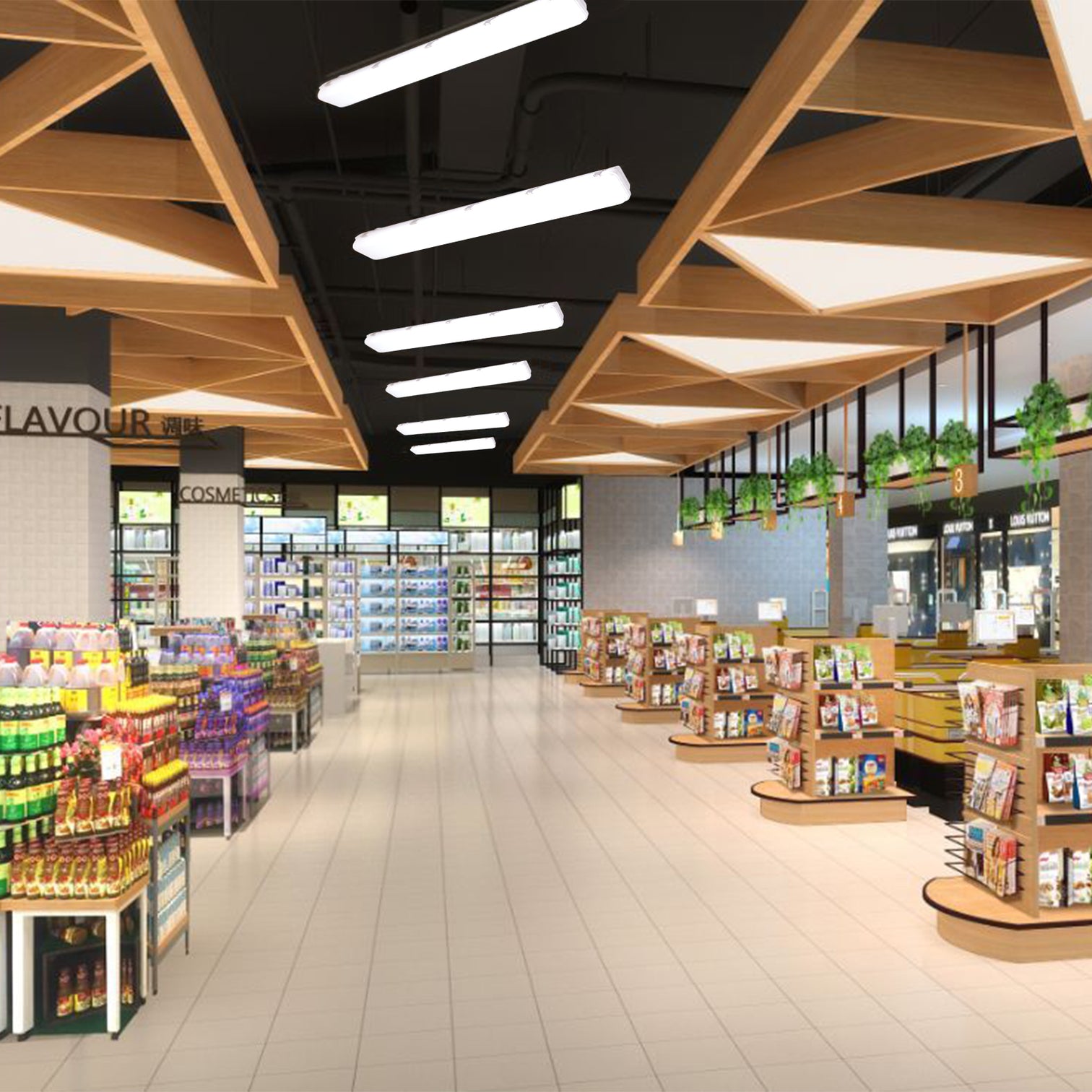 Guardian 1200mm LED Tri-Color Heavy Duty Weatherproof Linear Batten Light Dual-Power 22W 38W - 7Pandas Australia