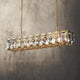 ALLYSON Rectangle 1350mm Length 18-Lights Contemporary Design K9 Crystal Chandeliers - 7Pandas Australia