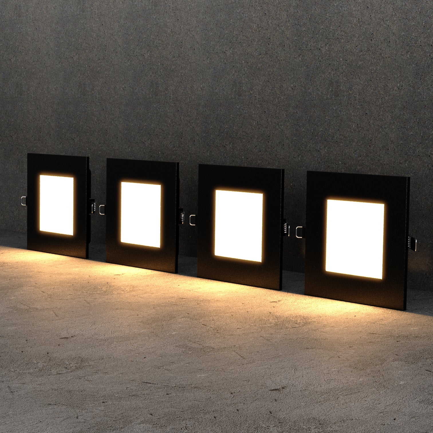 4PACK LED indoor Step Light ST303 ST203 3W 3CCT Selectable Colour Temperature w/driver - 7Pandas Australia