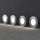 4X LED Aluminium Recessed Stair Step Light 3W with driver - 7Pandas Australia