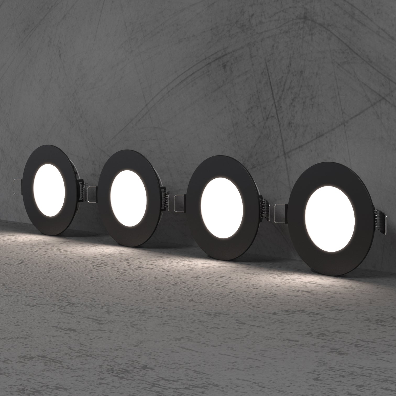 4PACK LED indoor Step Light ST303 ST203 3W 3CCT Selectable Colour Temperature w/driver - 7Pandas Australia