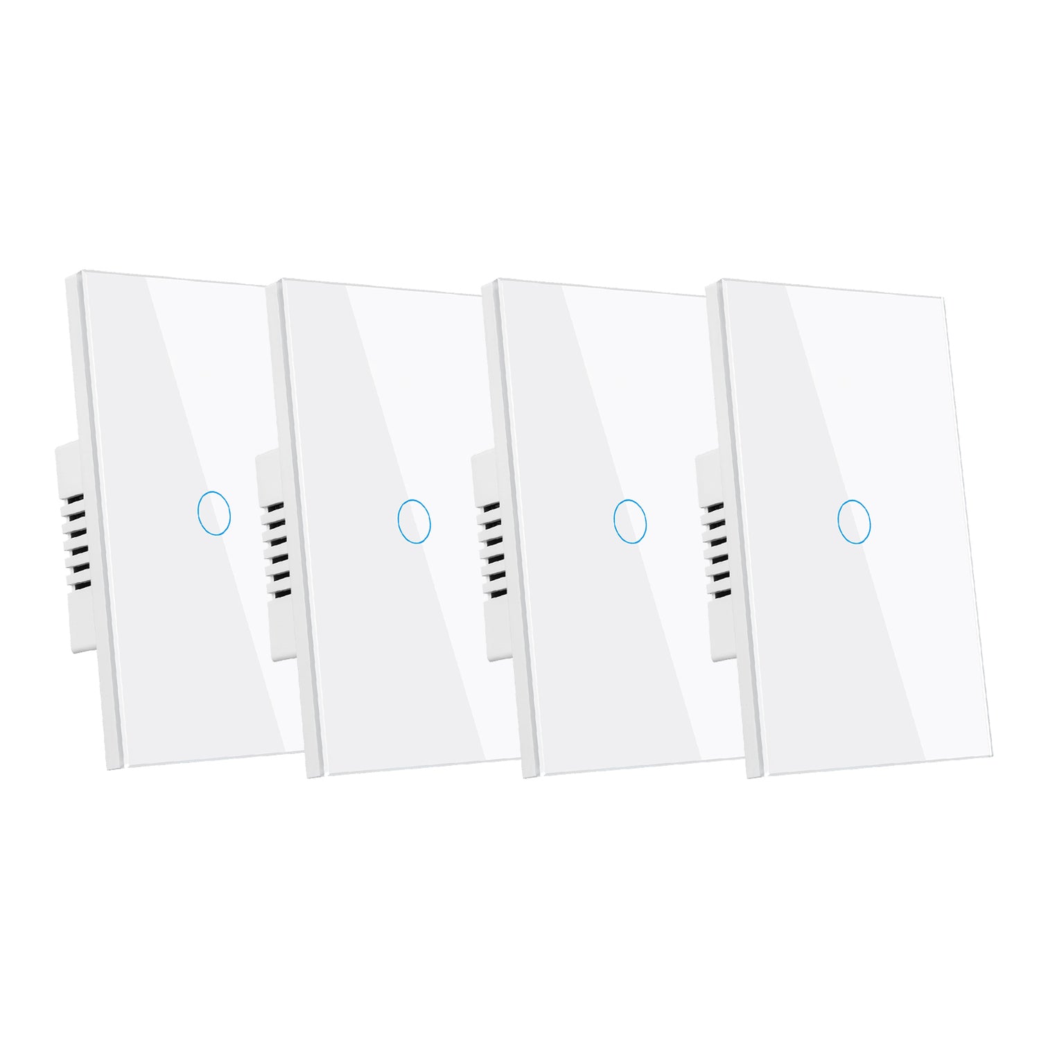 WiFi Smart Wall Touch Light Switch Phone Control Compatible with iOS and Android Alexa Echo and Google Assistant - 7Pandas Australia