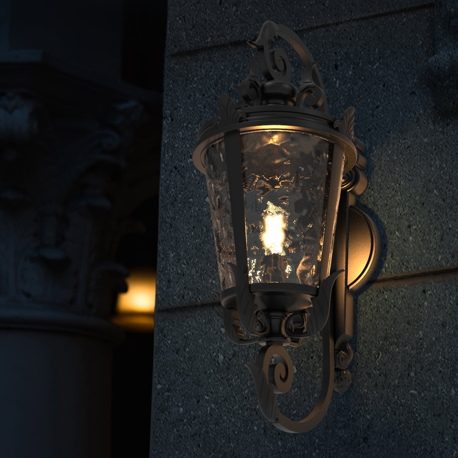 AROLA Large Villa House Aluminium Exterior Wall Light Provincial Style Outdoor Weather Proof IP44 E27 base - 7Pandas Australia