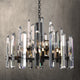 MELODY Contemporary K9 Crystal Chandelier with Ultra-Clear Crystal Glass with a solid frame - 7Pandas Australia