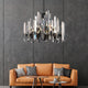 MELODY Contemporary K9 Crystal Chandelier with Ultra-Clear Crystal Glass with a solid frame - 7Pandas Australia