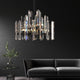 MELODY Contemporary K9 Crystal Chandelier with Ultra-Clear Crystal Glass with a solid frame - 7Pandas Australia