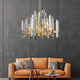 MELODY Contemporary K9 Crystal Chandelier with Ultra-Clear Crystal Glass with a solid frame - 7Pandas Australia