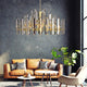 MELODY Contemporary K9 Crystal Chandelier with Ultra-Clear Crystal Glass with a solid frame - 7Pandas Australia