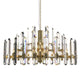 MELODY Contemporary K9 Crystal Chandelier with Ultra-Clear Crystal Glass with a solid frame - 7Pandas Australia