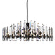 MELODY Contemporary K9 Crystal Chandelier with Ultra-Clear Crystal Glass with a solid frame - 7Pandas Australia