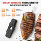 Wireless Meat Thermometer with Meat Probe, 70M Range Bluetooth Meat Thermometer for Cooking and Grilling, Digital Food Thermometer for BBQ, Oven, Smoker, Air Fryer, iOS/Android App - 7Pandas Australia
