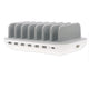 Charging Station Office 7 devices USB Ports Charger 60W White - 7Pandas Australia