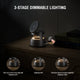 Qi2 Charging Station Aura Sound Black White - 7Pandas Australia