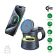 Qi2 Charging Station Aura Sound Black White - 7Pandas Australia