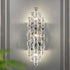 FOZIA Modern Luxury Crystal Wall Light Fixture Bathroom Vanity Light with G9 base