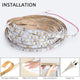 LED Strip 12V 10W IP62 3M 5M 3000K Warmwhite 5000K Coolwhite - 7Pandas Australia