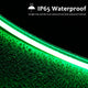 LED Neon Strip 5M 24V 60W RGB Color Rope IP65 Waterproof WIFI Controller - 7Pandas Australia