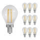 10PACK LED G45 Edison Bulb dimmable 3W 2700k Warmwhite E27 - 7Pandas Australia