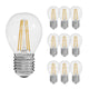10PACK LED G45 Edison Bulb dimmable 3W 2700k Warmwhite E27 - 7Pandas Australia