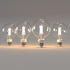 4PACK LED G95 Filament Bulb 5W Equivalent 60W CCT 2700K-5000K Dimmable