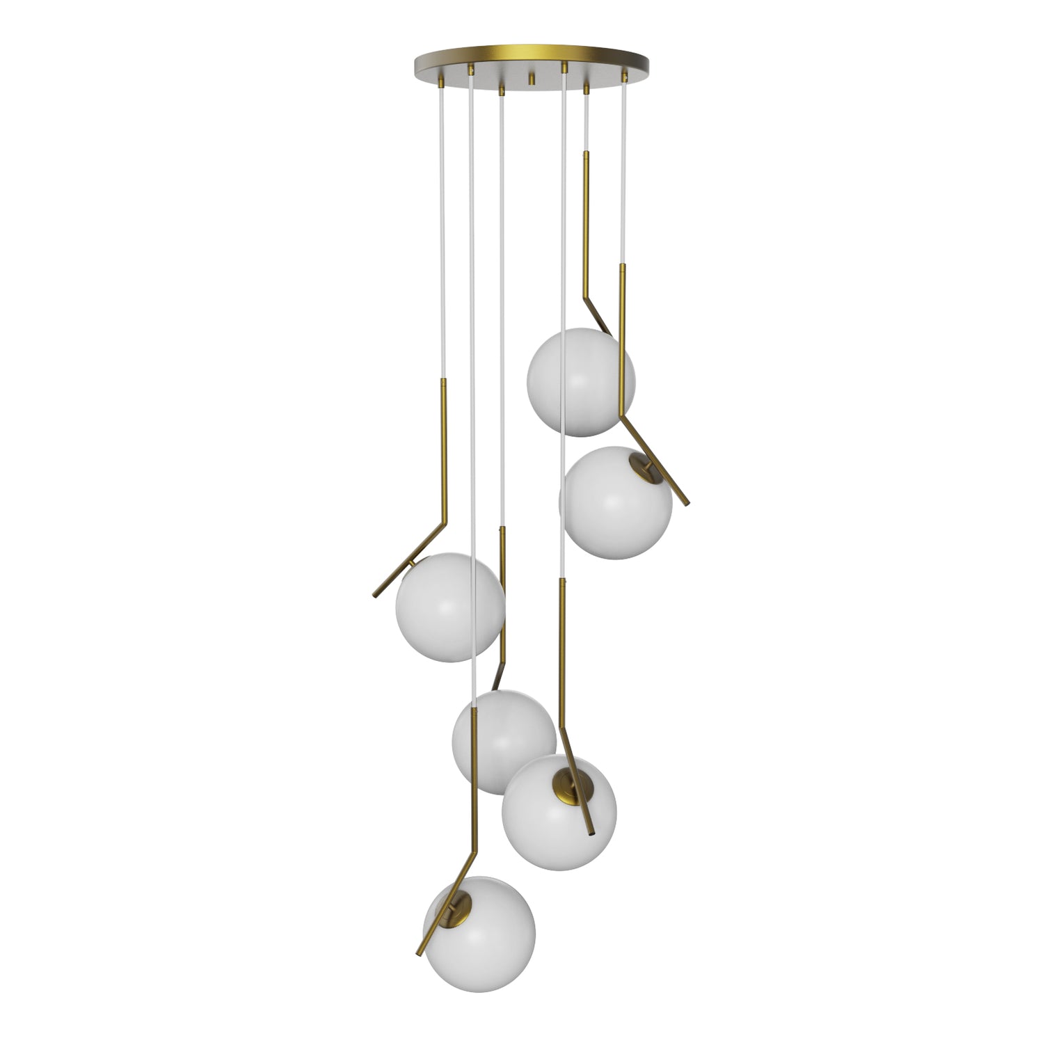 ROSEE Large Modern Chandelier Glass Ball Type Solid Copper E27 lamp base - 7Pandas Australia