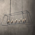 NEPOLI Farmhouse 10-Lights Lantern Style Architecture designer Chandelier E14 Base
