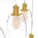 Winer 6-Lights Modern Style Glass Pendant Light Chandeliers Living Room - 7Pandas Australia