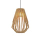 YARA Modern Timber Pendant Light Kitchen Bench top Solid Wood Light Beige - 7Pandas Australia