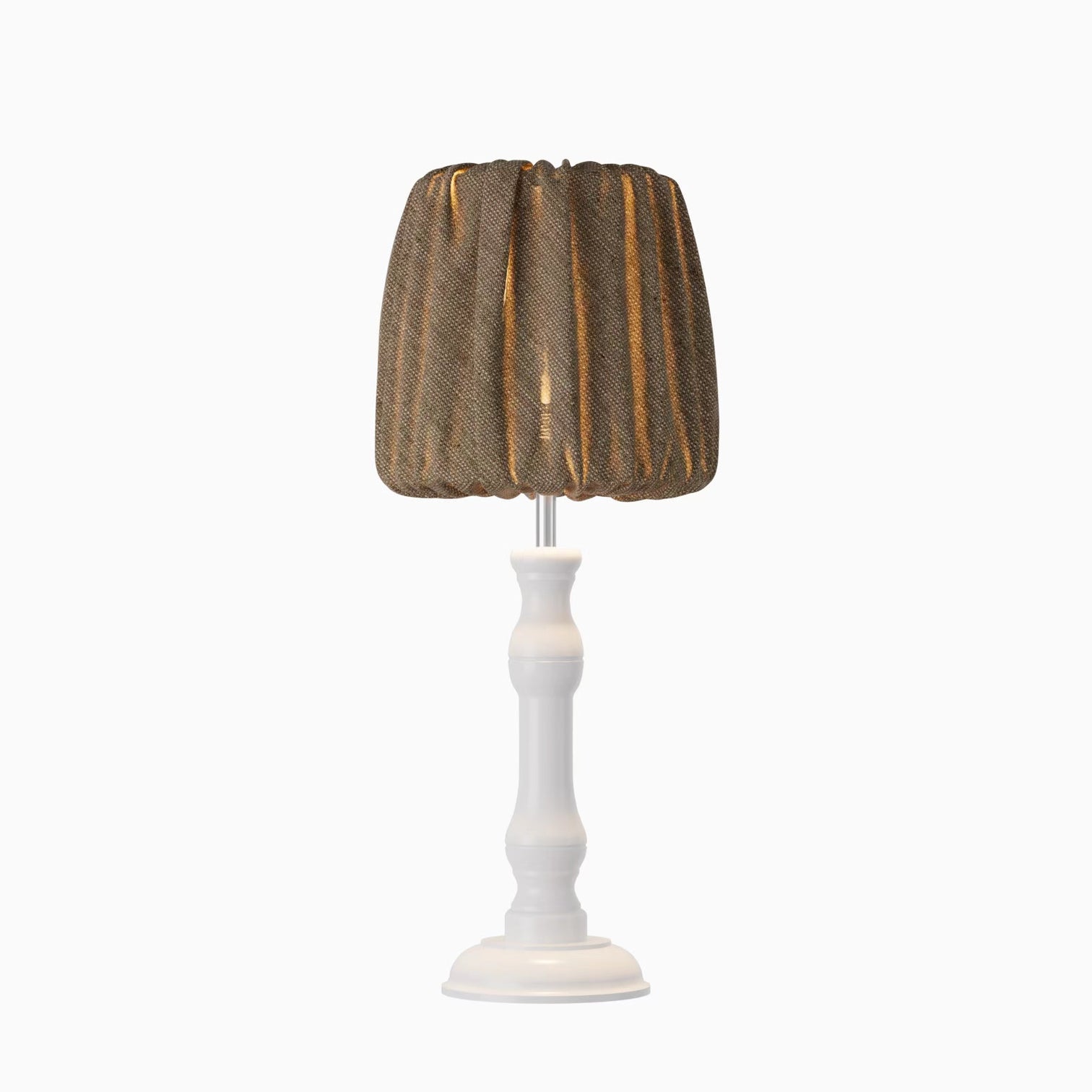 LEJDO Nordic Ancient Style Timber Table Light with Fabric lampshade E27 - 7Pandas Australia