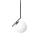 ROSEE Large Modern Chandelier Glass Ball Type Solid Copper E27 lamp base