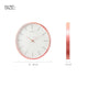 RUBI Quartz Wall Clock 12 Inch 300mm Rose Gold Metal Frame White Back Plate - 7Pandas Australia