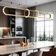 CAMILLO Modern LED Pendant Light 48W Kitchen Hanging Lights Tri Color Selectable 1500mm Length - 7Pandas Australia